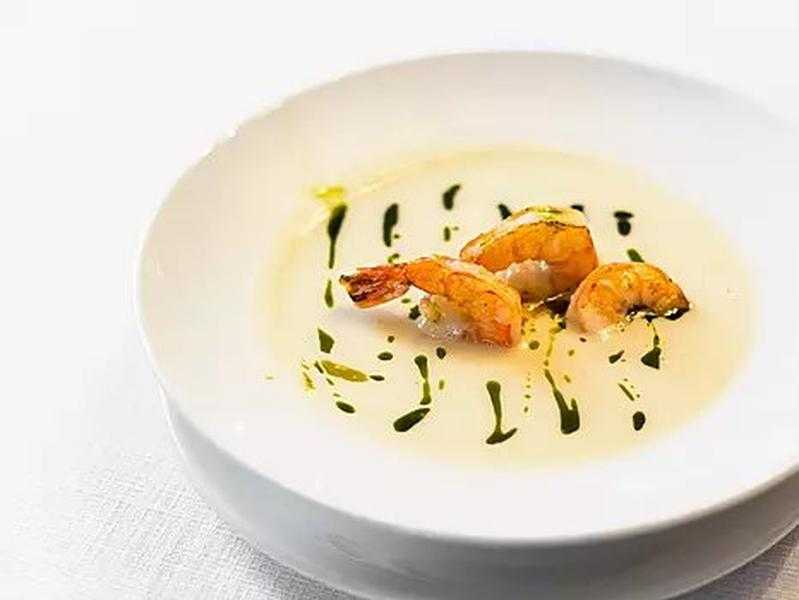 Сливочный суп с креветками и сливками: 4 пошаговых рецепта