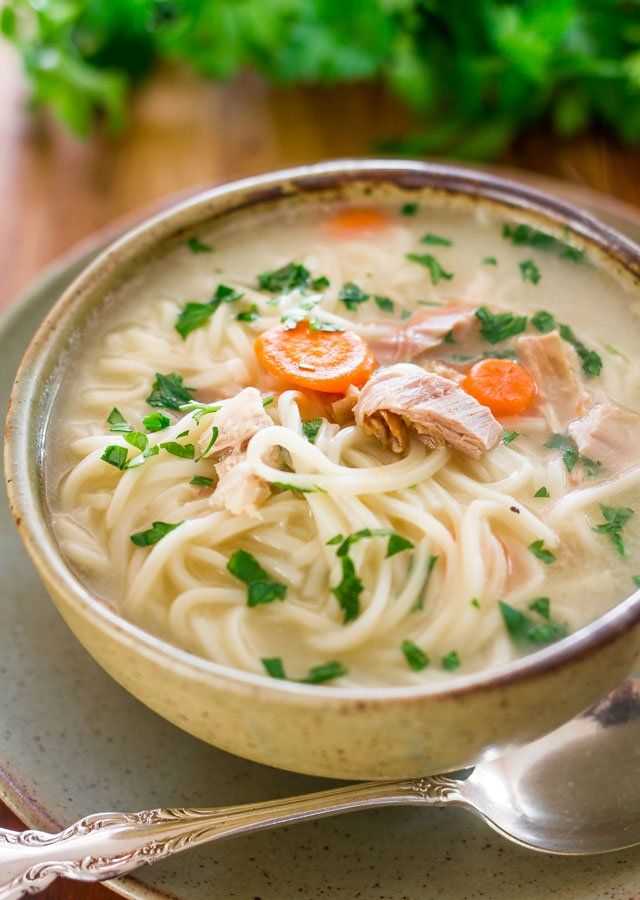 Вкусный суп из говядины с лапшой, подробный рецепт с фото