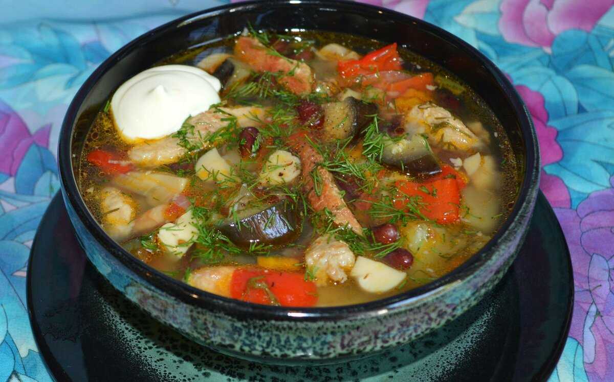 Суп с баклажанами – 4 рецепта сытного блюда