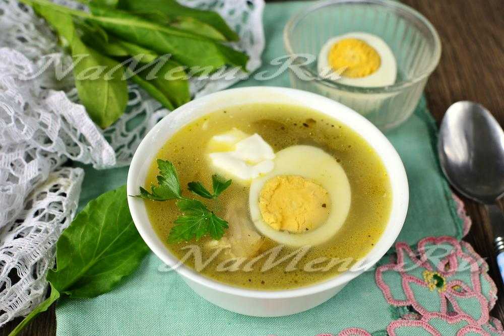 Суп с яйцом: 5 фото рецептов быстрого обеда