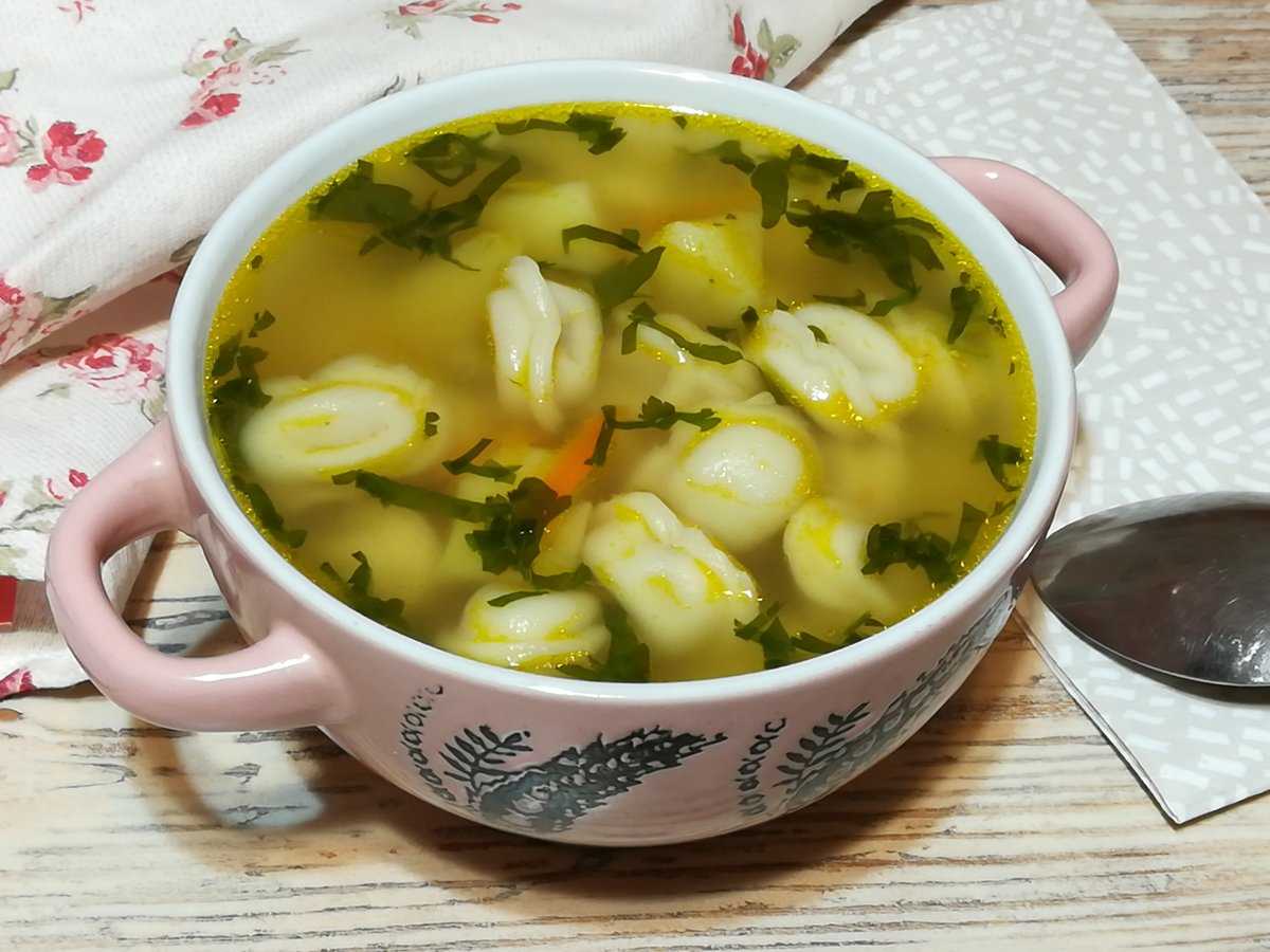 Бабушкин рецепт суп с пельменями рецепт с фото