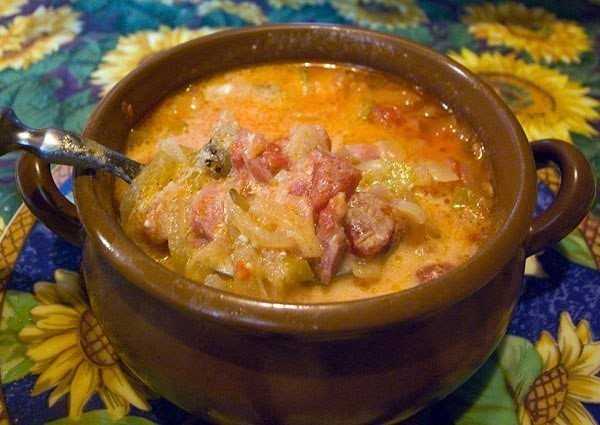 Рецепт гороховый суп с грудинкой рецепт с фото пошагово
