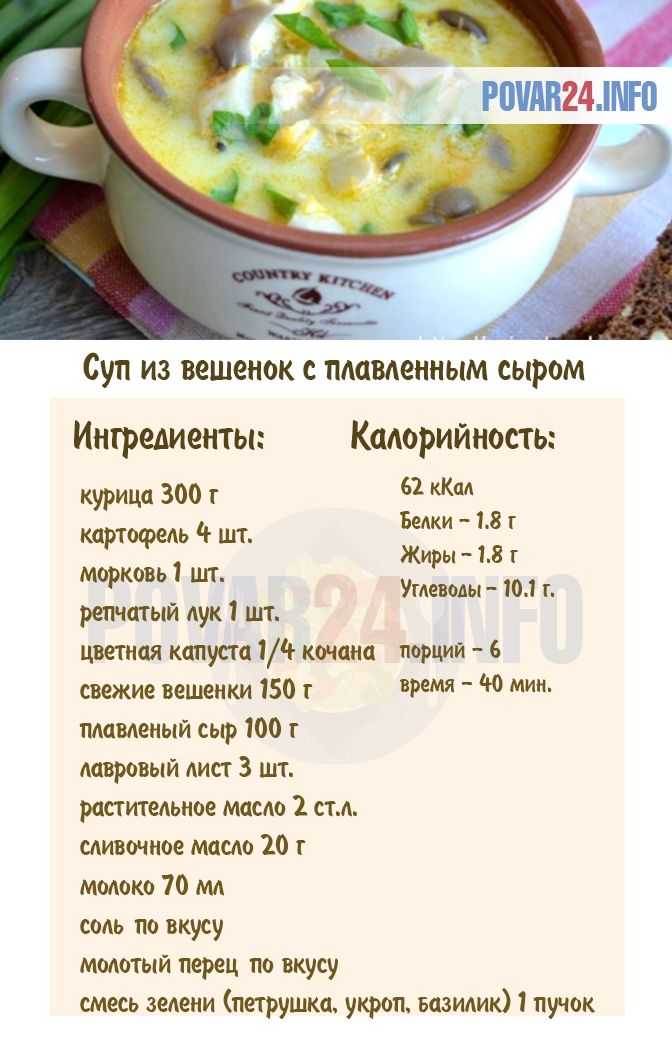 Диетический сырный суп: варианты низкокалорийных рецептов с плавленым сыром
