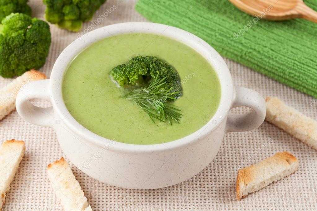 Суп-пюре из капусты брокколи – лучшие рецепты (с фото)