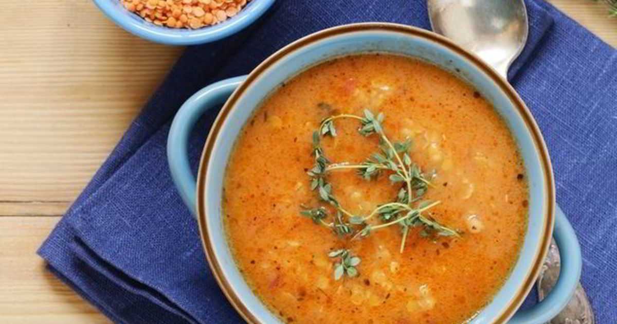 Суп из красной чечевицы — простые рецепты чечевичного супа