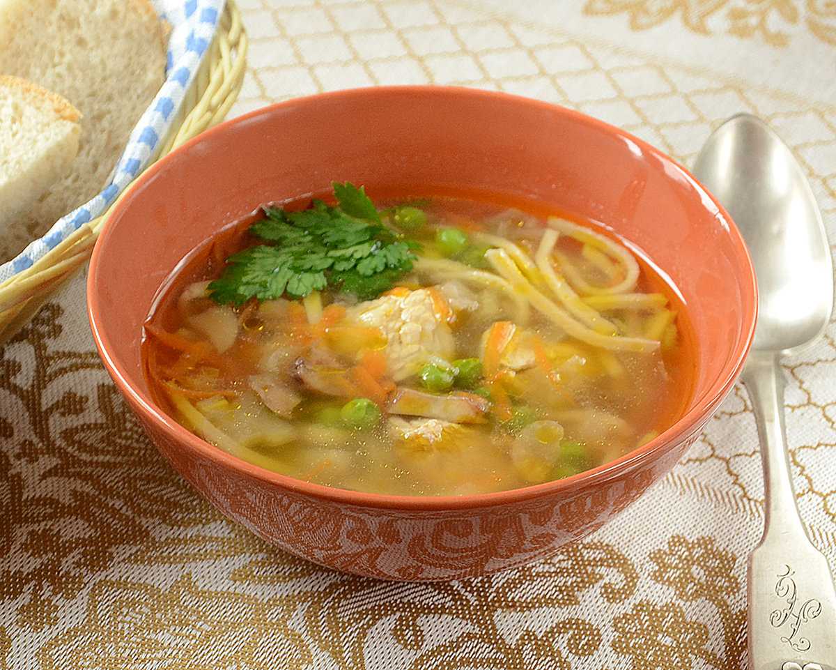 Суп лапша с индейкой рецепт пошагово с фото