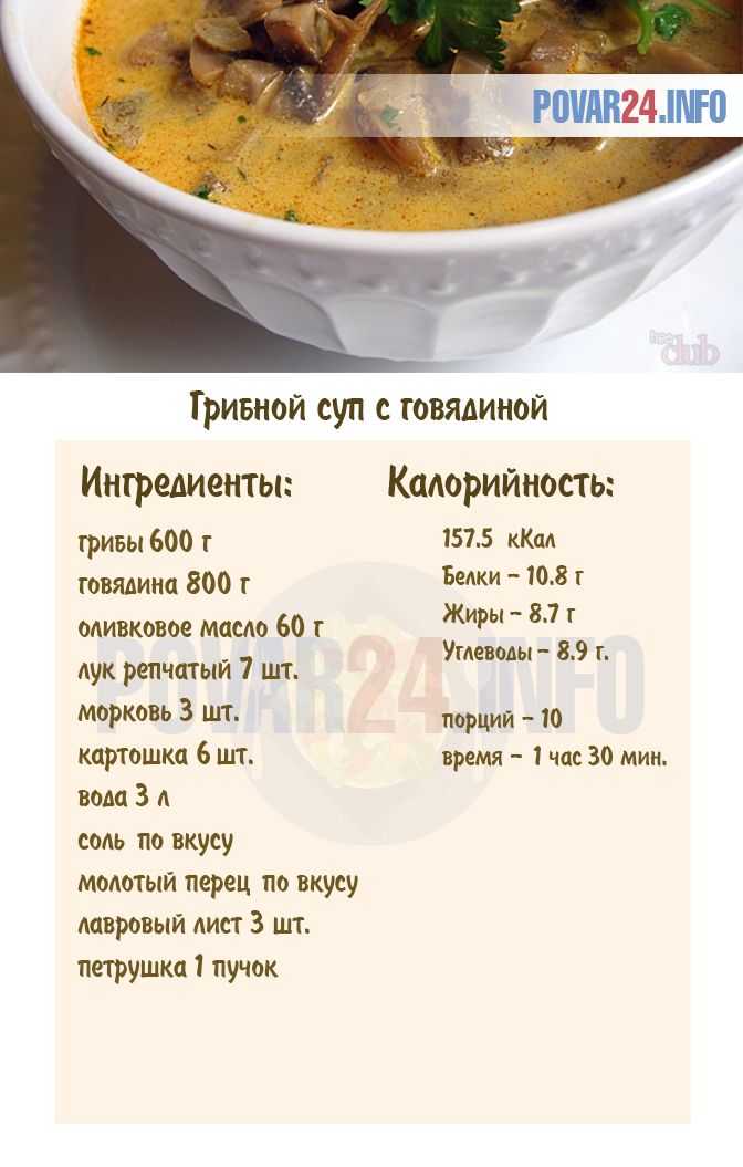 Калорийность супа с лососем и картофелем в