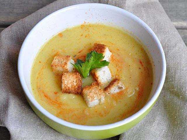 Суп-пюре из кабачков - рецепты приготовления