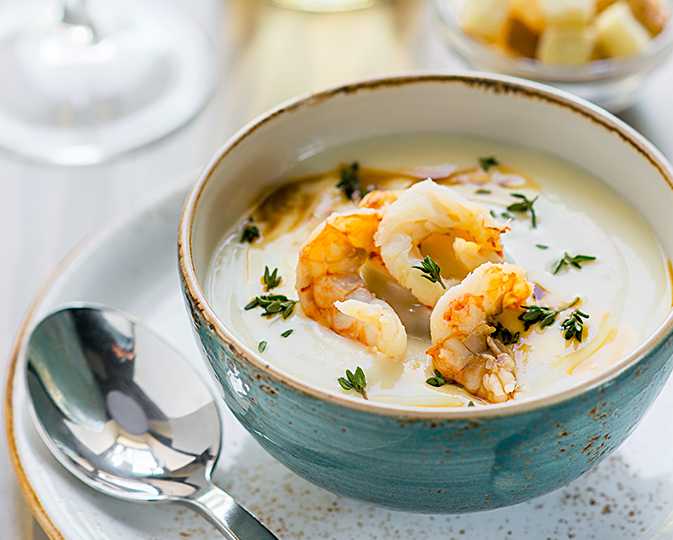 Суп с креветками в домашних условиях рецепт с фото