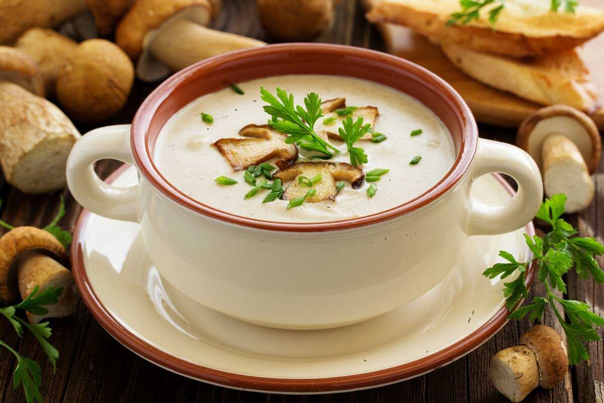 Сырный суп с плавленным сыром и грибами рецепт с фото пошагово - 1000.menu