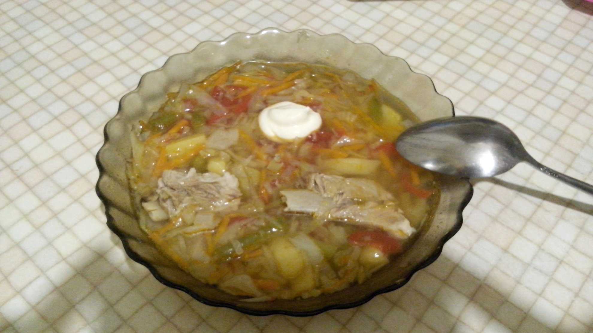 Постные щи из свежей капусты с фасолью | кухня для всех!
