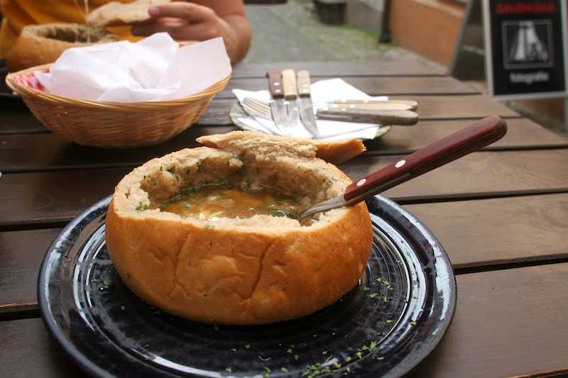 Суп в хлебе - вкусная чешская кухня: рецепт с фото и видео