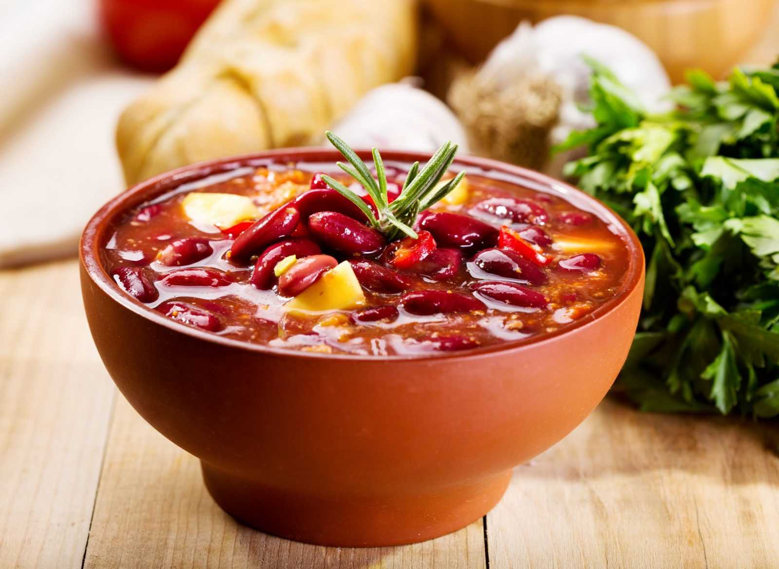 Суп из красной фасоли - всегда вкусно, сытно и полезно: рецепт с фото и видео