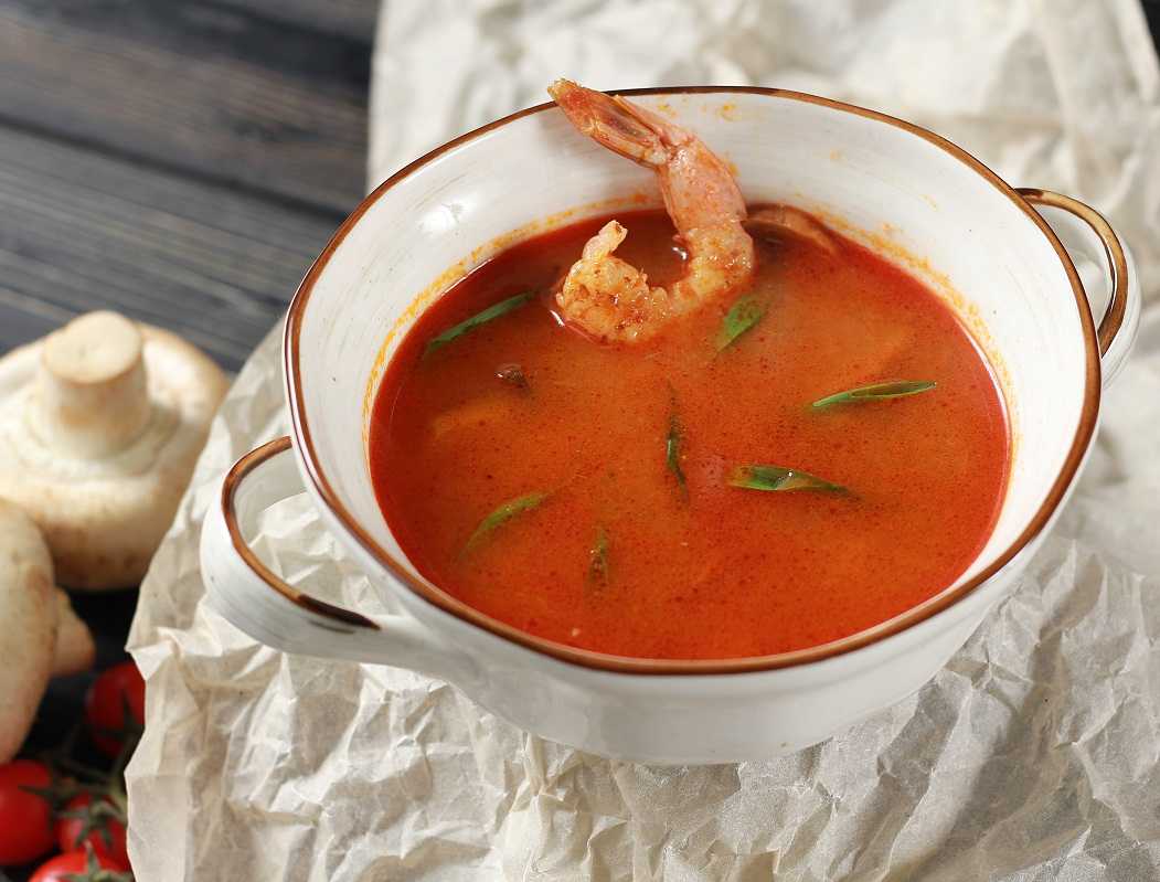 Суп с креветками, простые рецепты самого вкусного креветочного супа