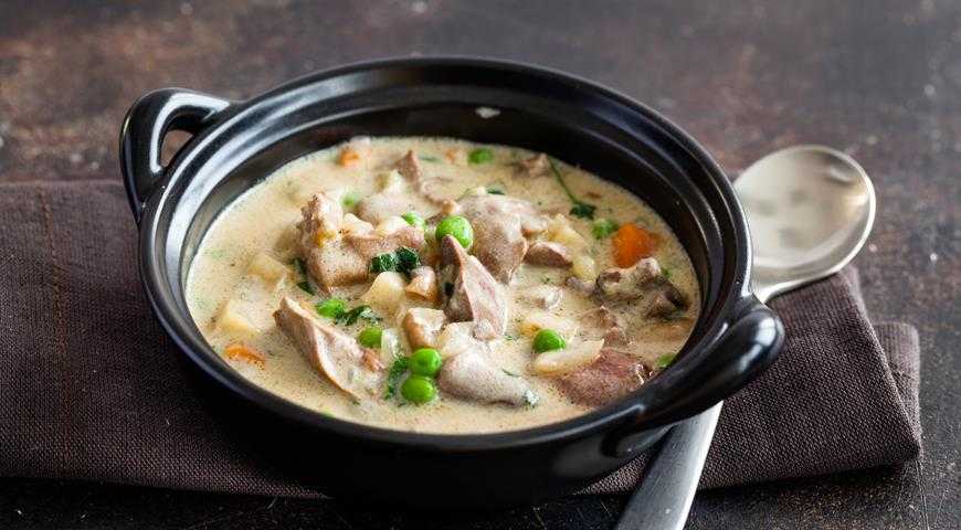 Суп с потрошками куриными рецепт классический фото