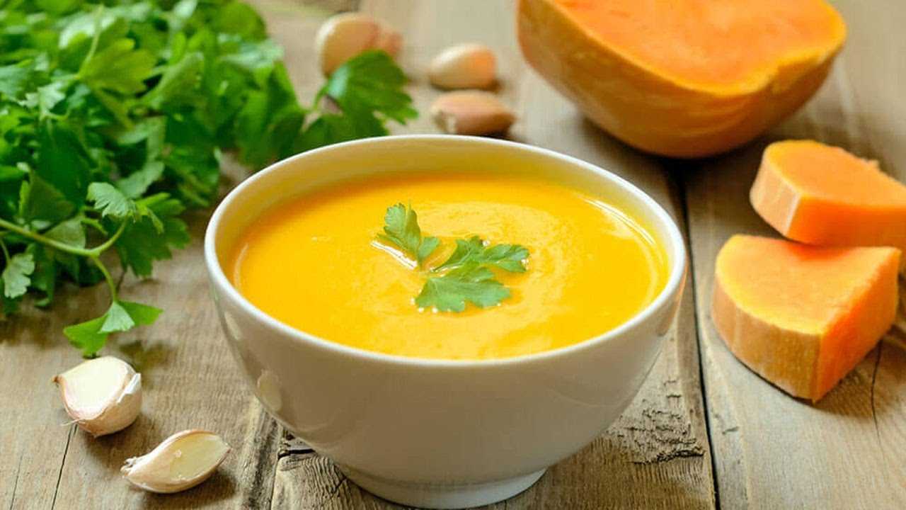 Крем-суп из тыквы со сливками рецепт с фото пошагово и видео - 1000.menu
