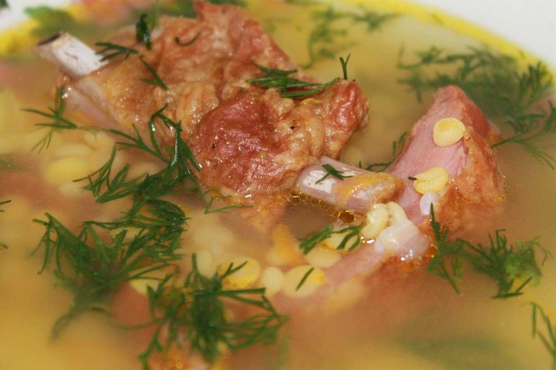Гороховый суп с копчеными ребрышками — рецепты наваристого, ароматного, вкусного супа