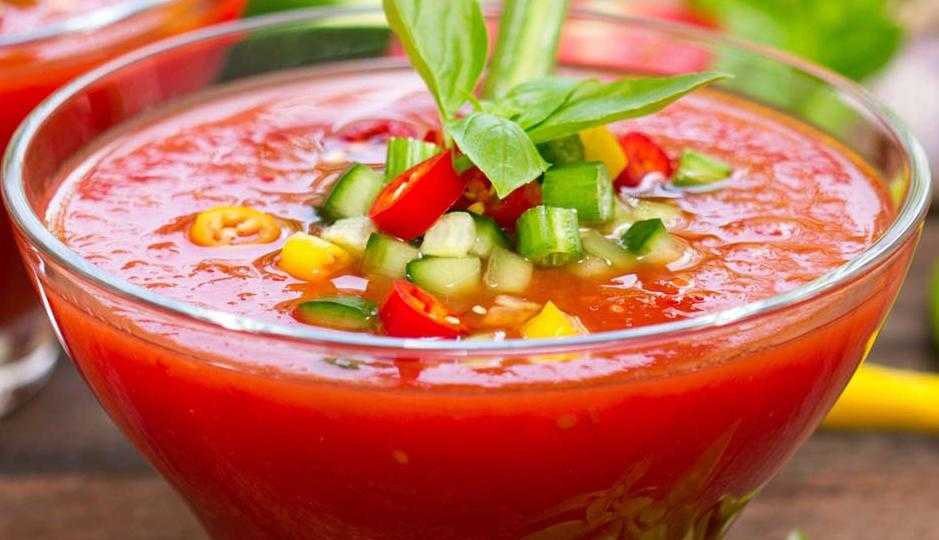 Что можно приготовить из помидор и огурцов суп