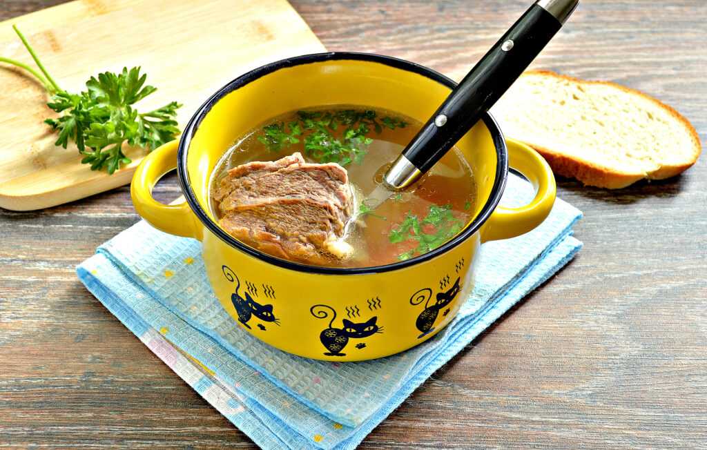 Суп из говядины на косточке - вкуснейший эликсир молодости костей и суставов: рецепт с фото и видео
