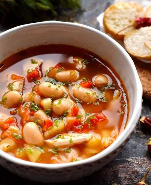 15 рецептов вкусных и сытных супов из красной фасоли