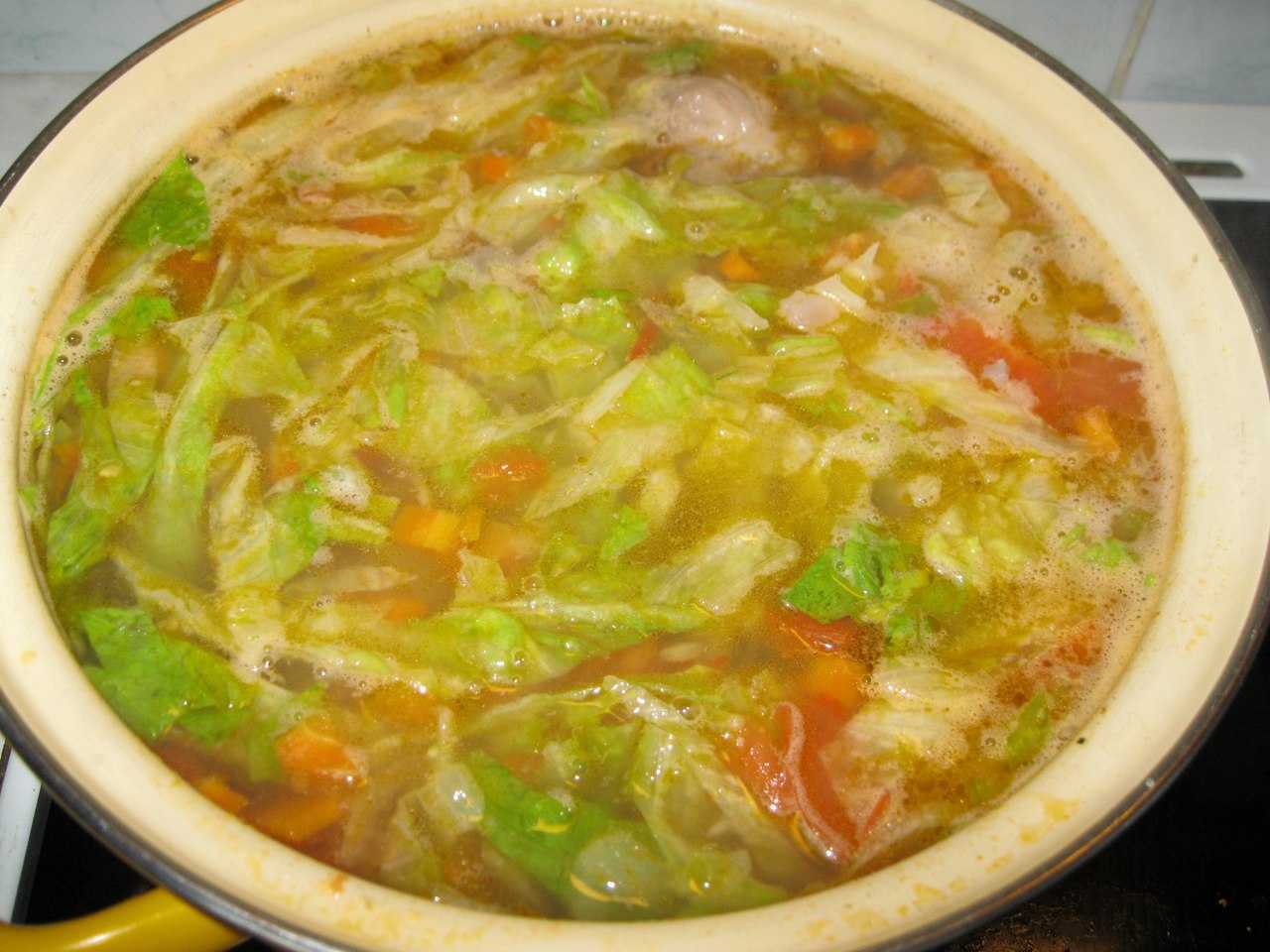 Овощной суп с цветной капустой - 8 пошаговых фото в рецепте