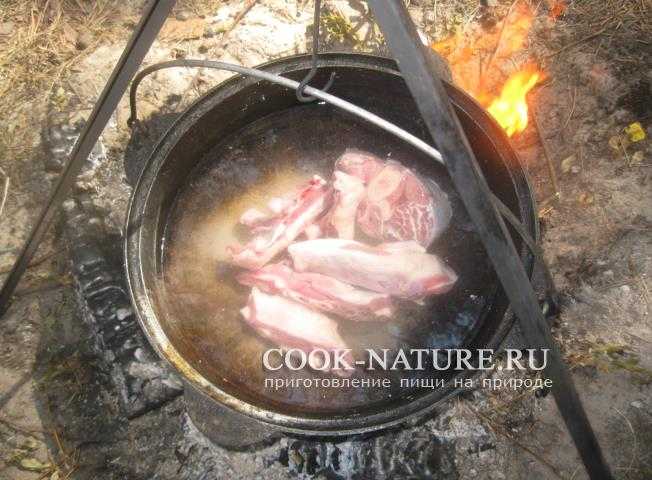 Шурпа с баклажанами на костре рецепты