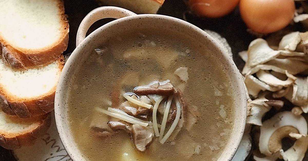 Рецепты борщ с фасолью и грибами