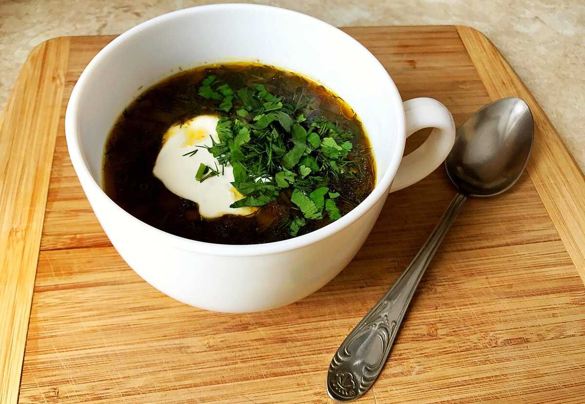 Грибной суп из сушеных грибов рецепт с фото пошагово