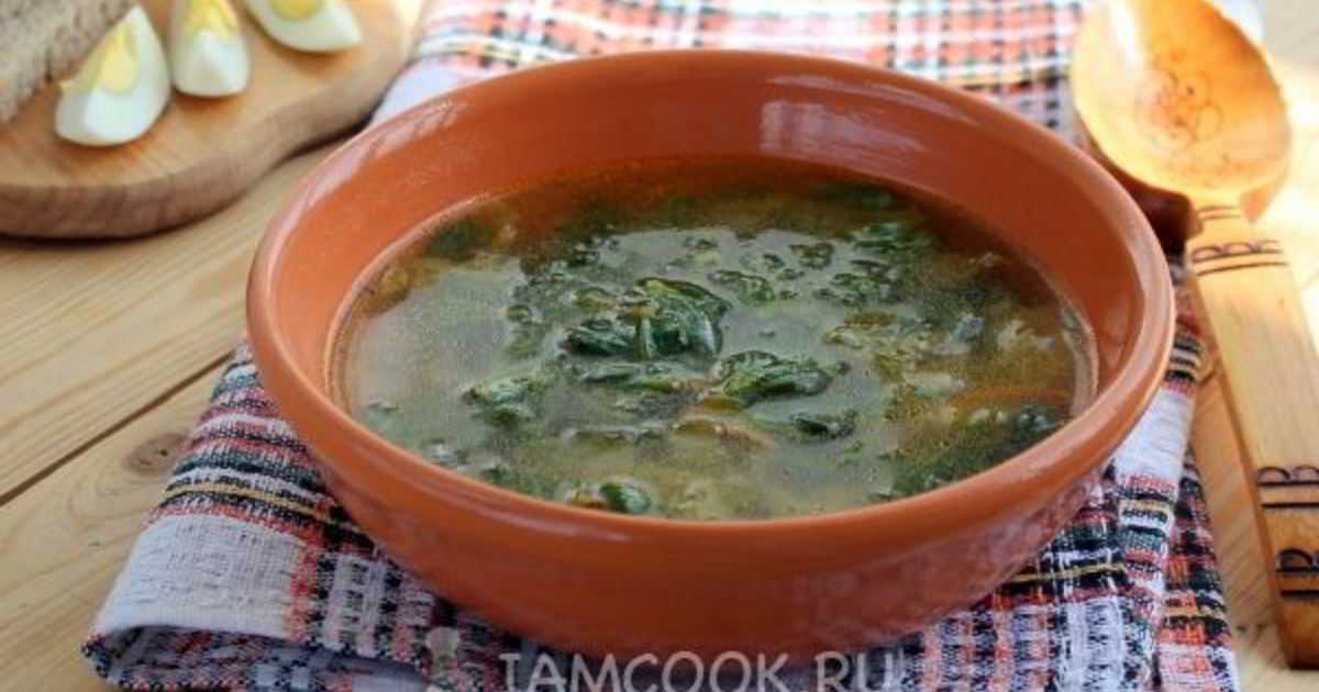 Борщ с крапивой – рецепты супа для здоровья