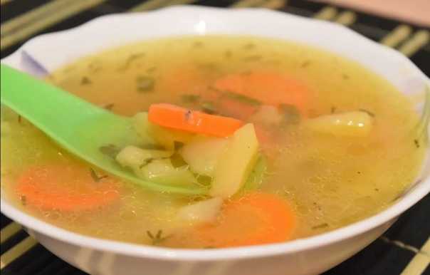 Легкий овощной суп на курином бульоне. раскрываем секреты вкусного супчика