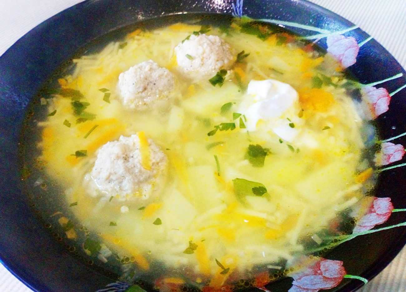 Суп с плавленным сыром и курицей и вермишелью рецепт с фото сырный пошаговый