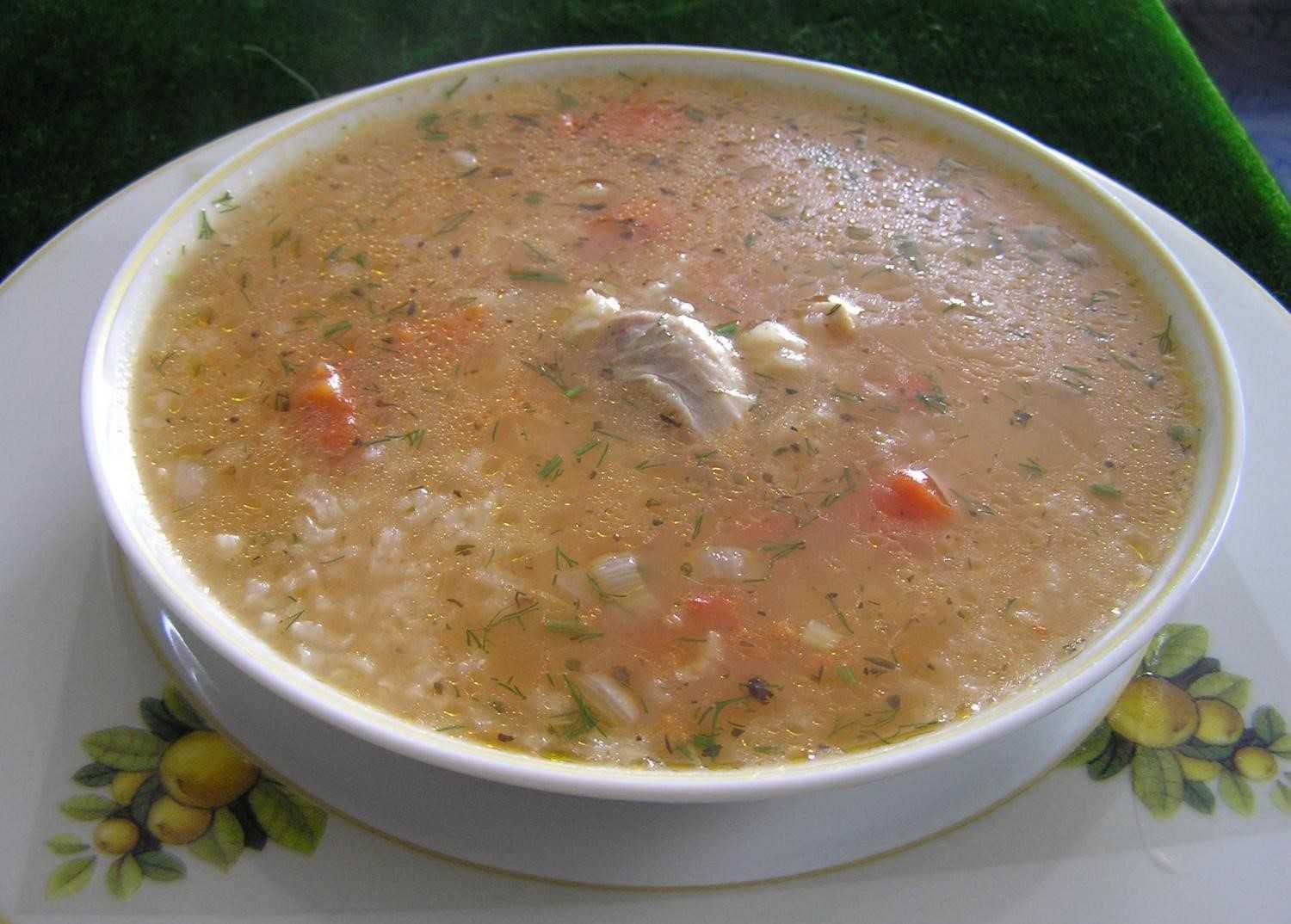 Суп харчо с болгарским перцем и курицей
