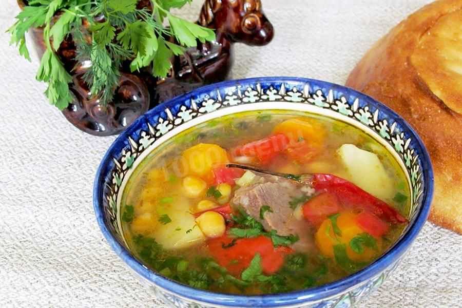 Суп из баранины с картошкой и овощами рецепт в кастрюле пошаговый рецепт приготовления с фото