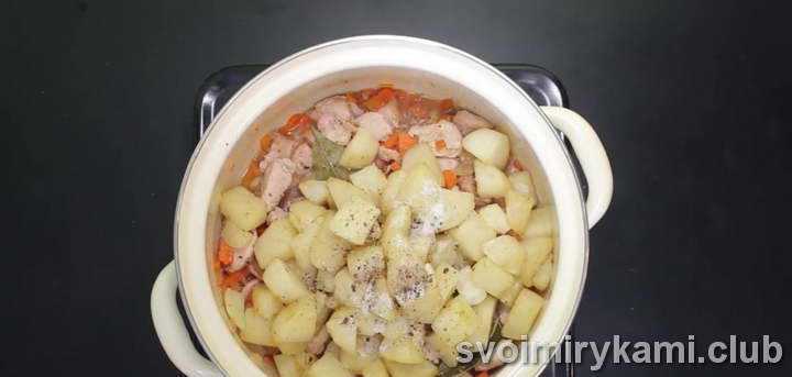 Суп из индейки с картошкой рецепт с фото пошагово - 1000.menu