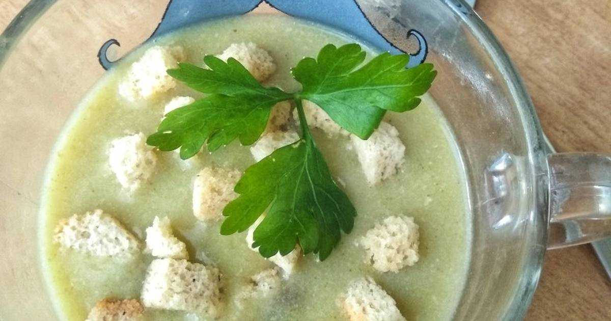 Крем-суп из брокколи со сливками