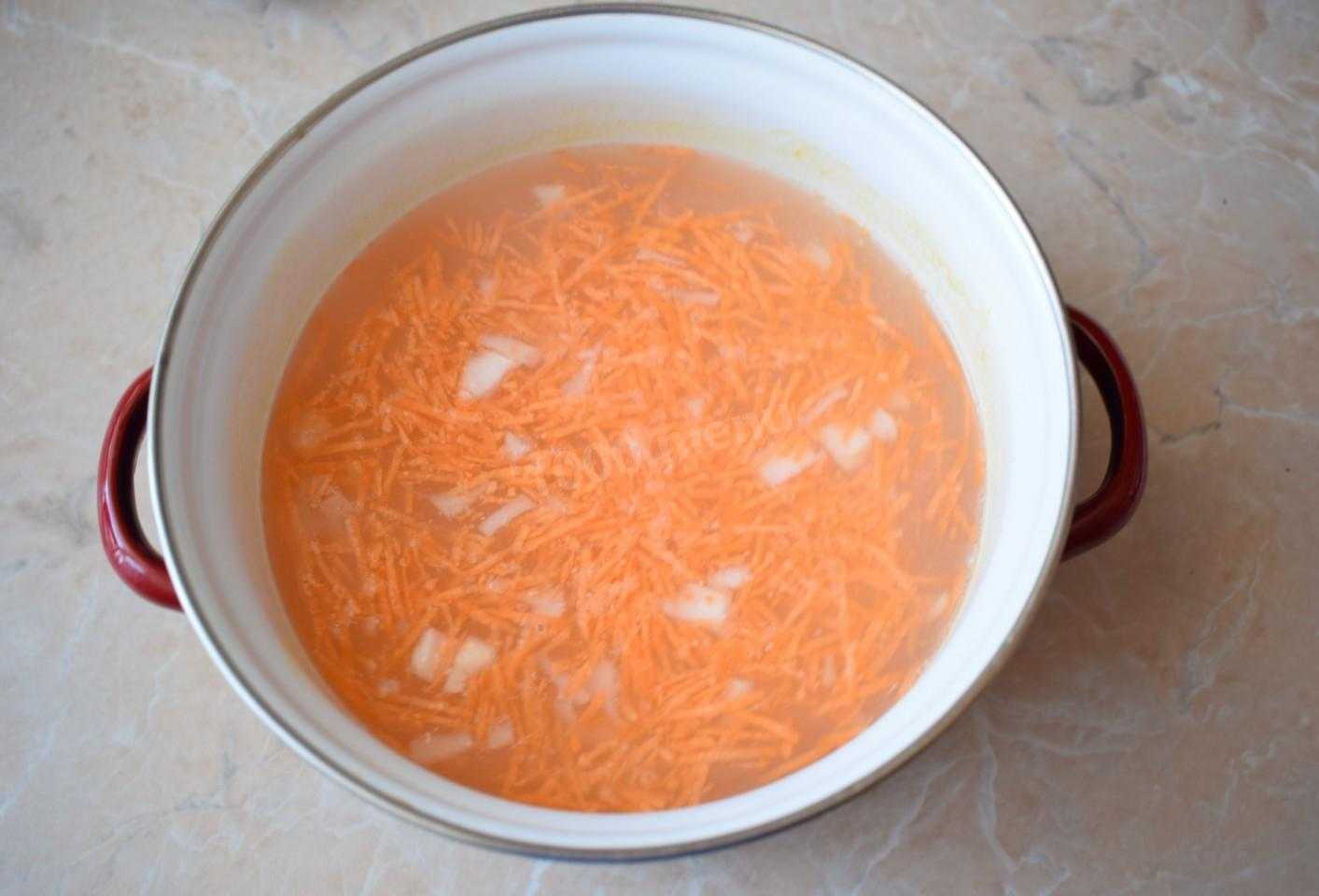 Рыбный суп-пюре из горбуши