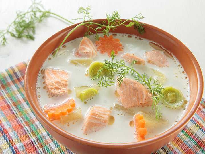 Суп с форелью и сливками: финский рецепт сливочного супа