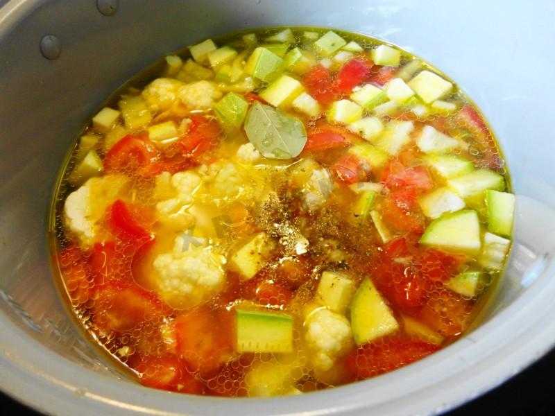 Овощной суп в мультиварке: вкусное диетическое постное блюдо | готовим в мультиварках