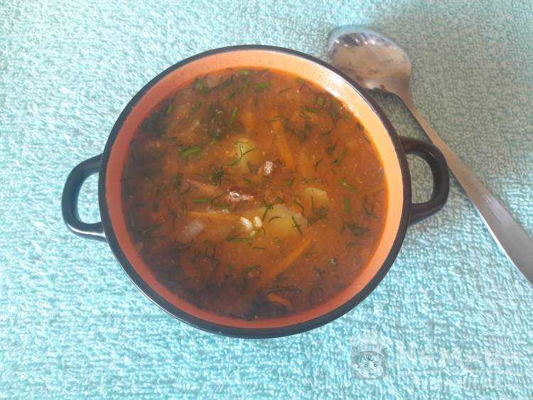 Суп из кильки в томатном соусе: простой и вкусный рецепт