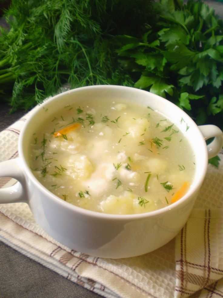 Куриный суп из цветной капусты. пошаговый рецепт с фото | кушать нет