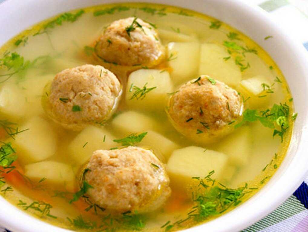 Суп с фрикадельками из фарша по самым вкусным рецептам