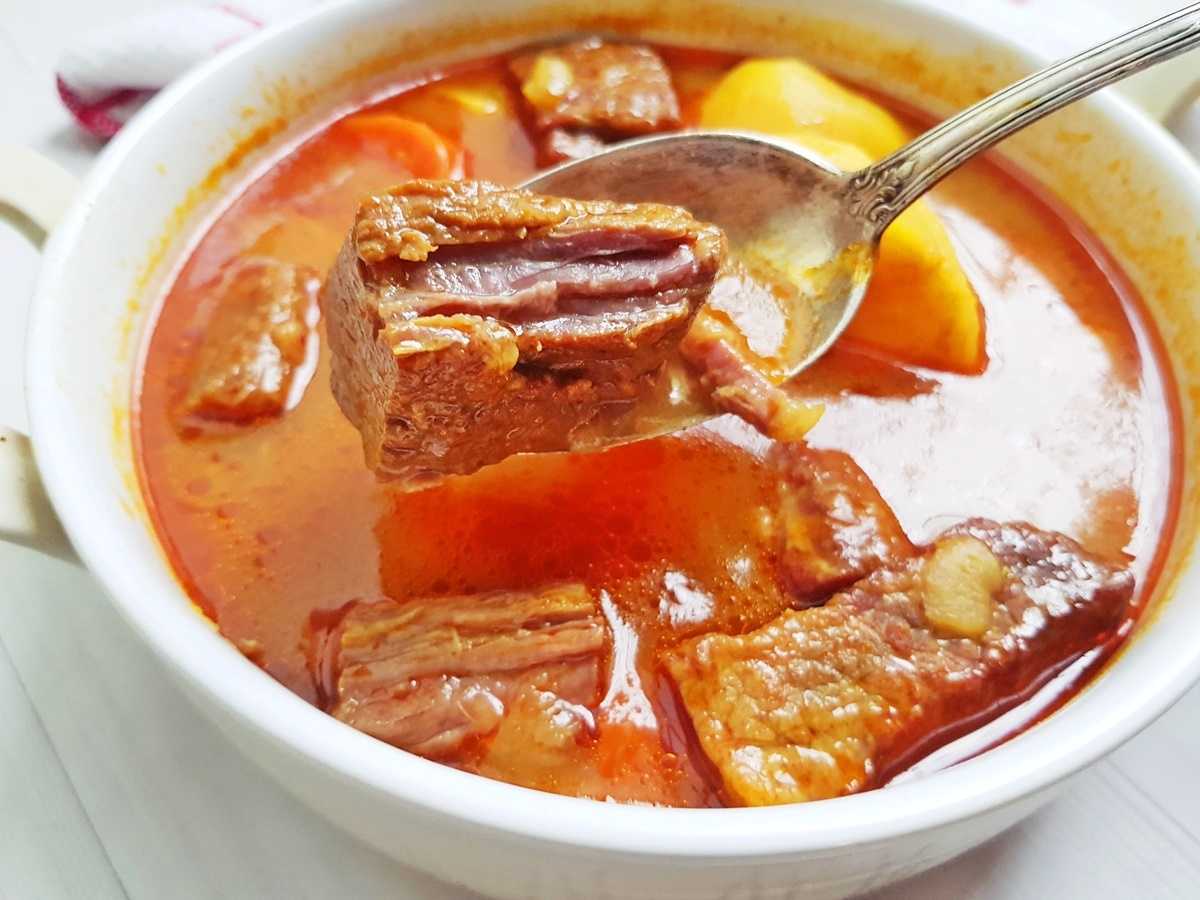 Картофельный суп с мясом рецепт с фото пошагово - 1000.menu
