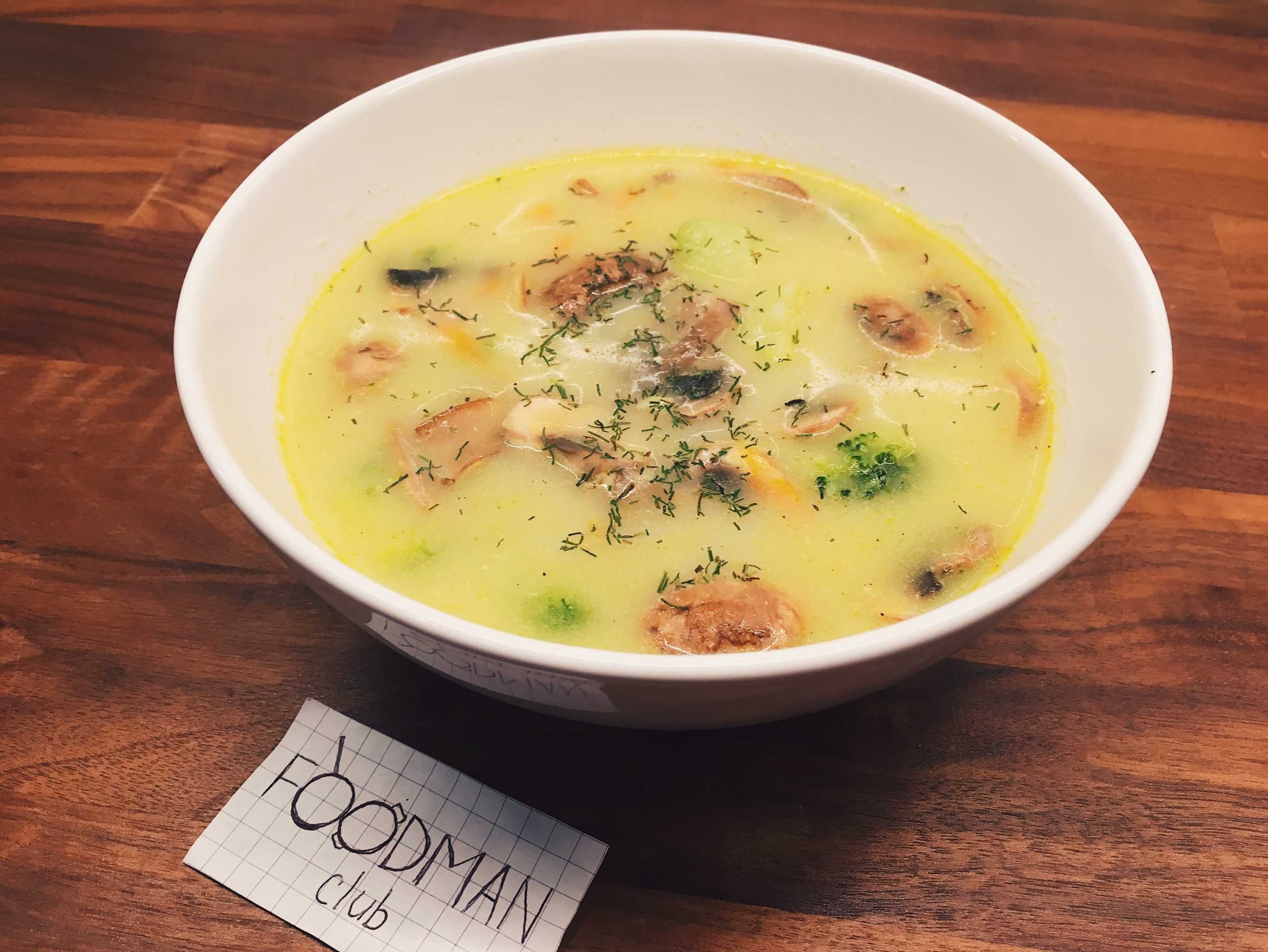 Куриный суп с шампиньонами — пошаговый рецепт с фото