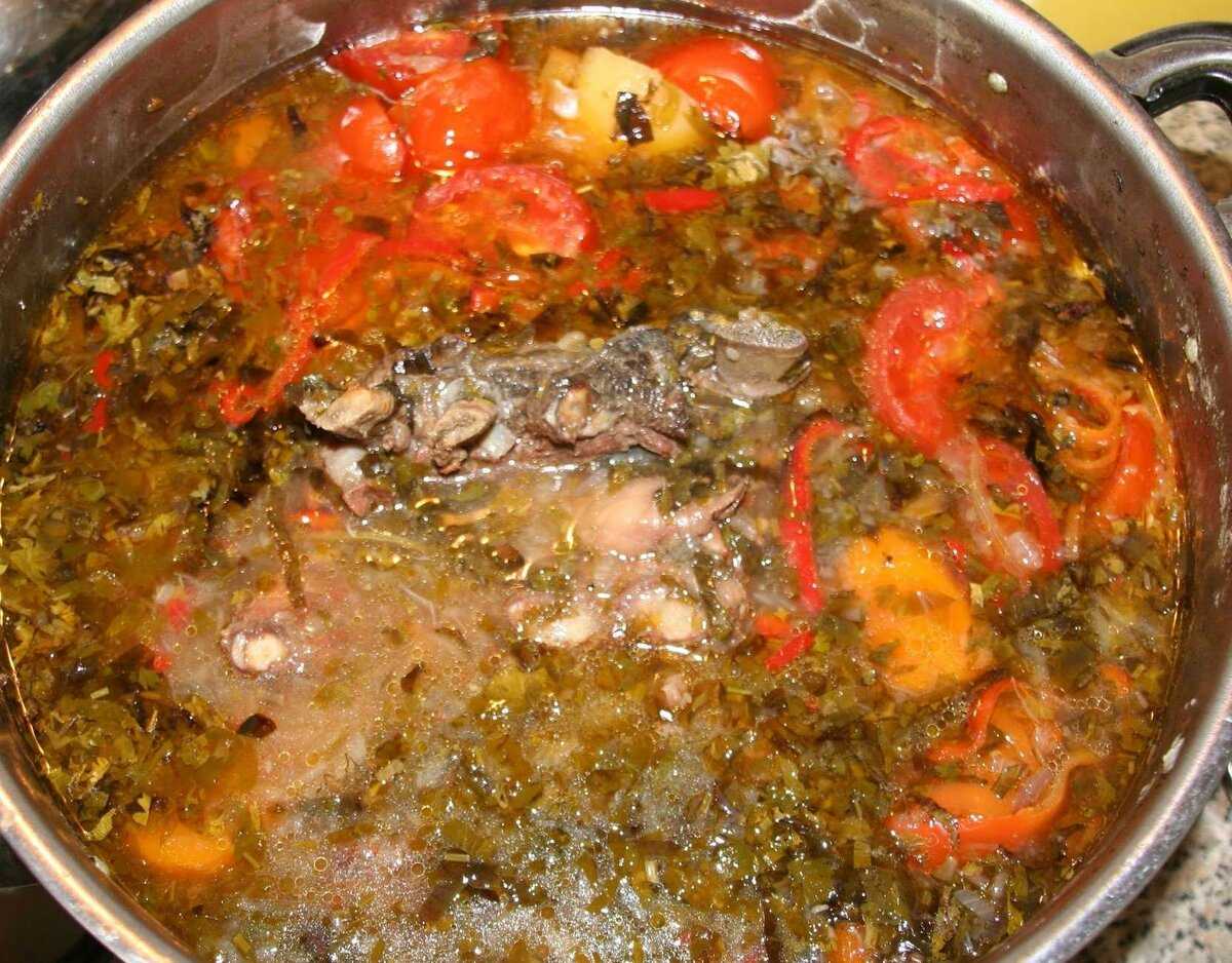 Как приготовить шурпу на костре