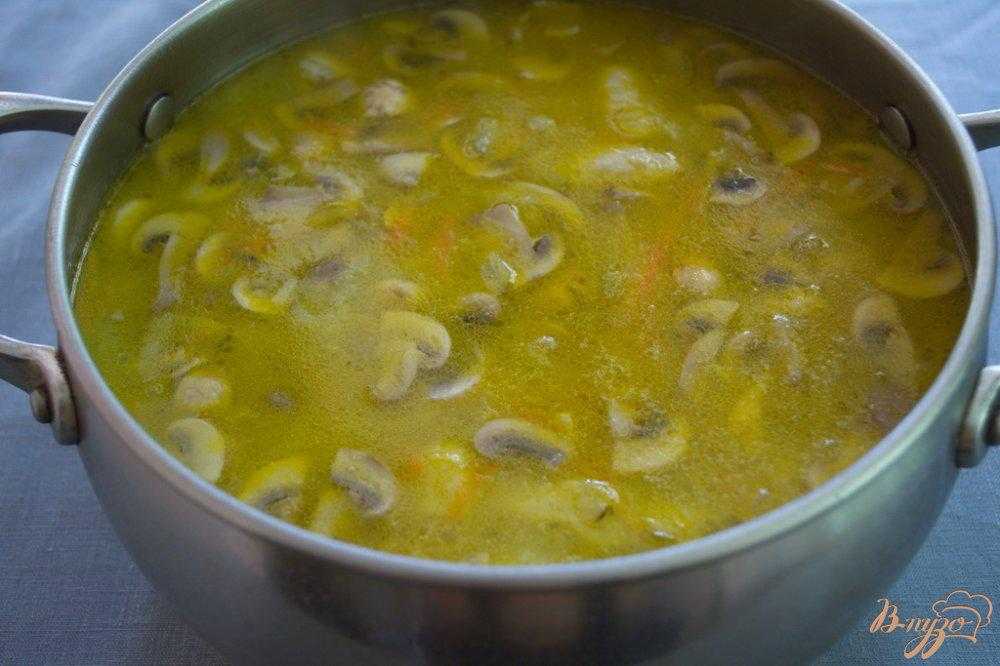 Рассольник с рисом