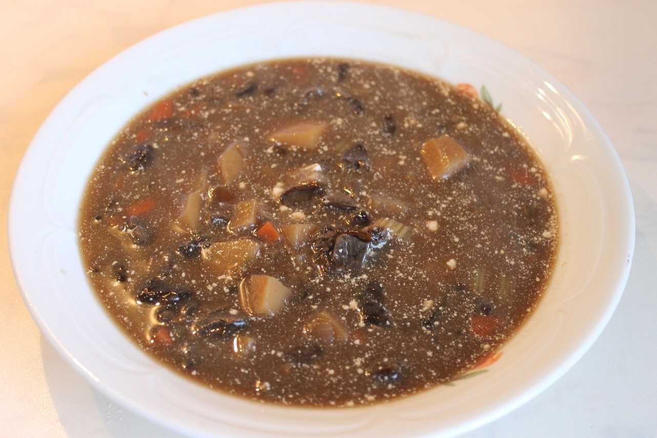 Грибной суп с фасолью — вкусное сочетание полезных продуктов: рецепт с фото и видео