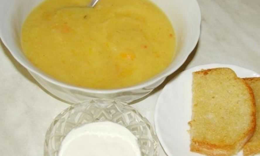 Сливочный суп с курицей