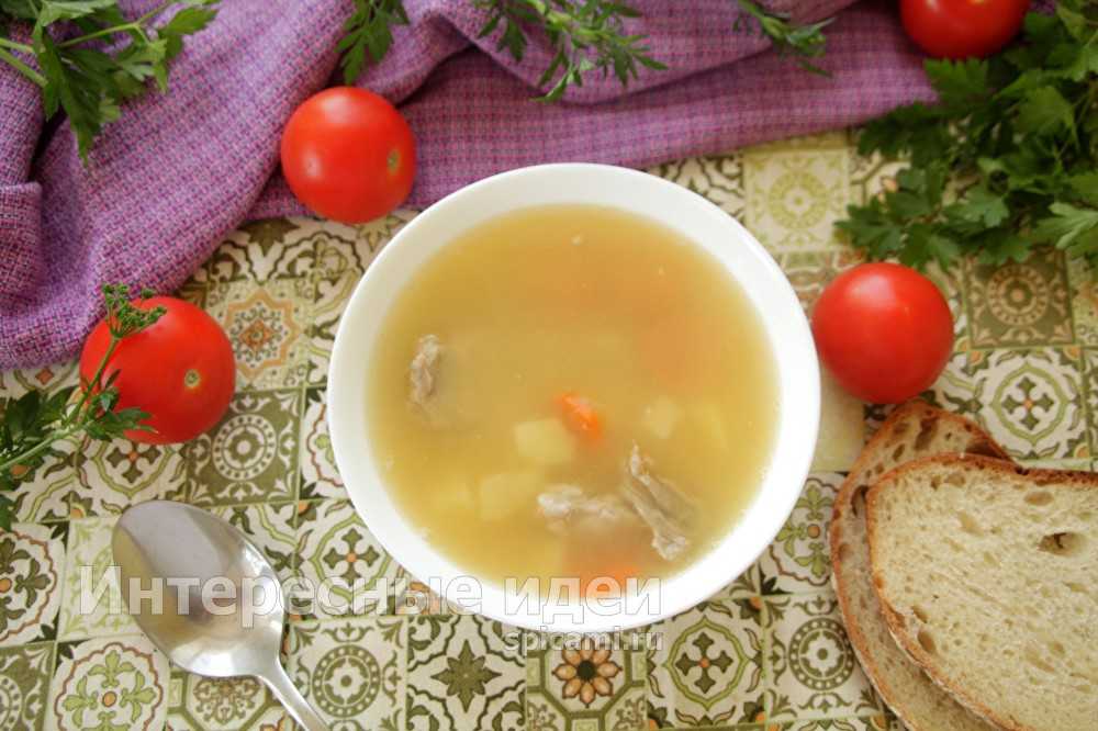 Гороховый суп с куриным филе рецепт с фото