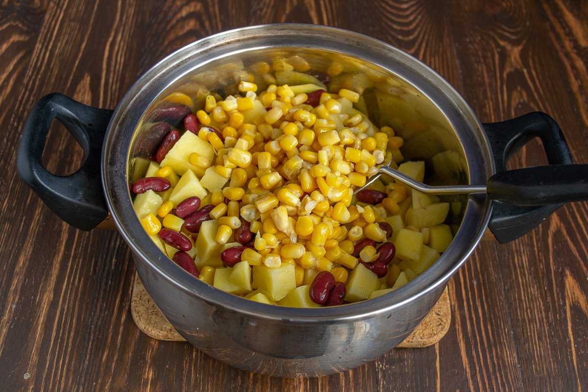 Мексиканский суп с кукурузой и фасолью — просто и доступно. пошаговый рецепт с фото — ботаничка.ru