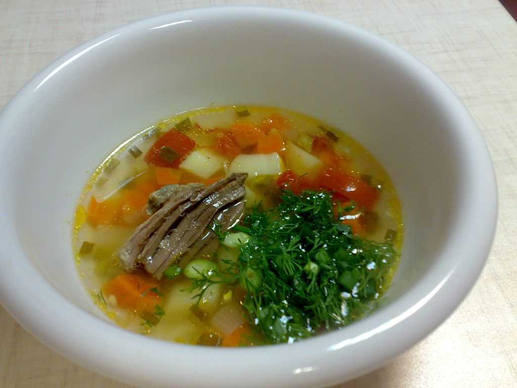 Мясные супы фото рецепты с фото